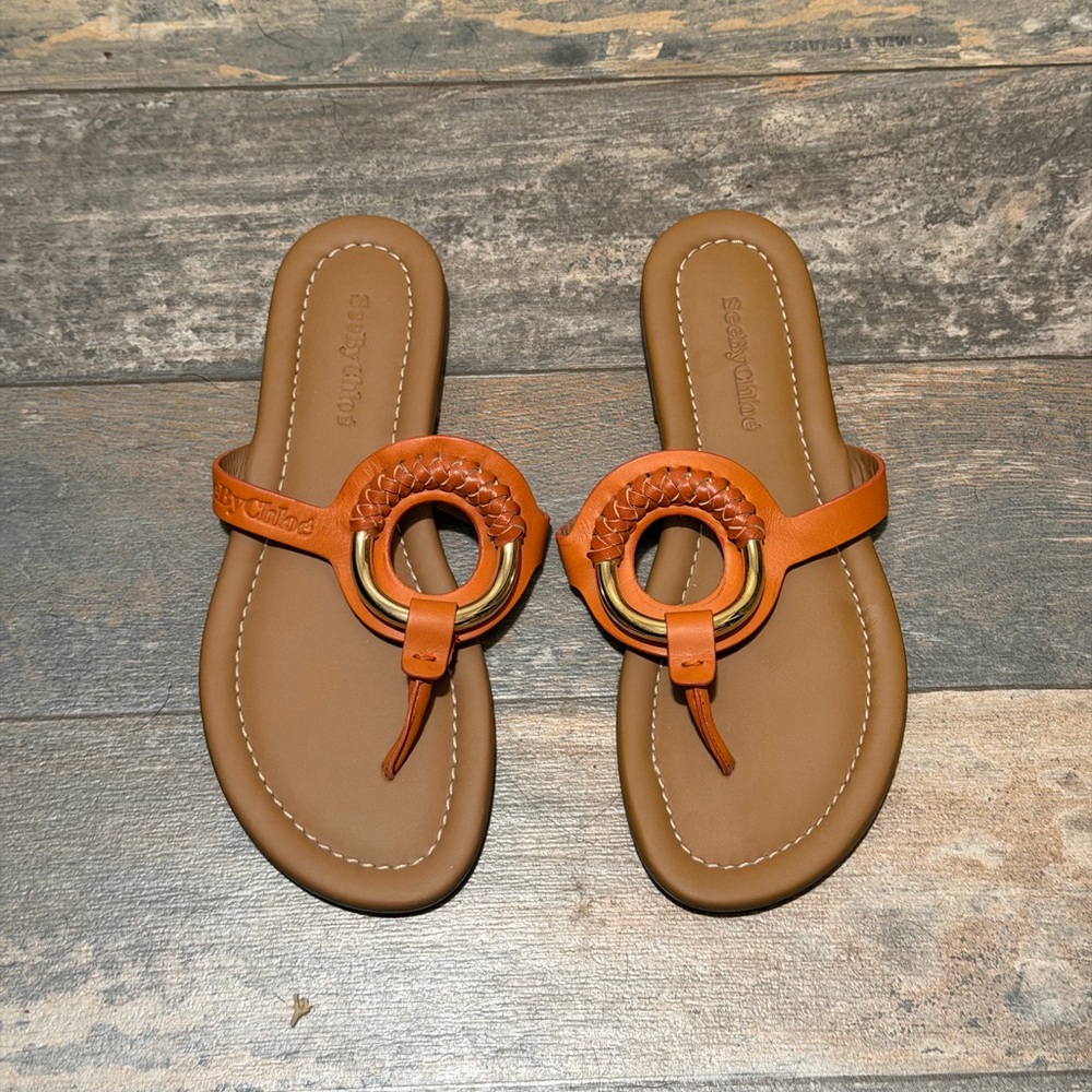 See by Chloe Hana Thong Sandals Size 37
